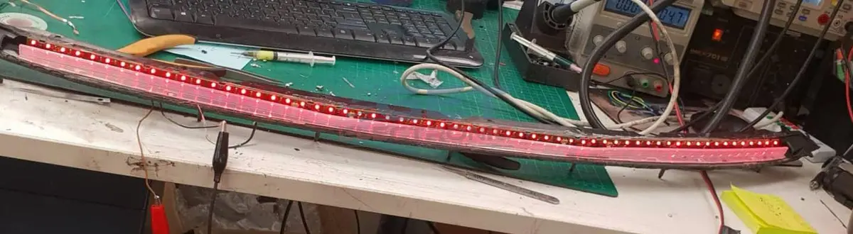 Bentley High-Mount Tail Light / Third Brake Light Repair 1
