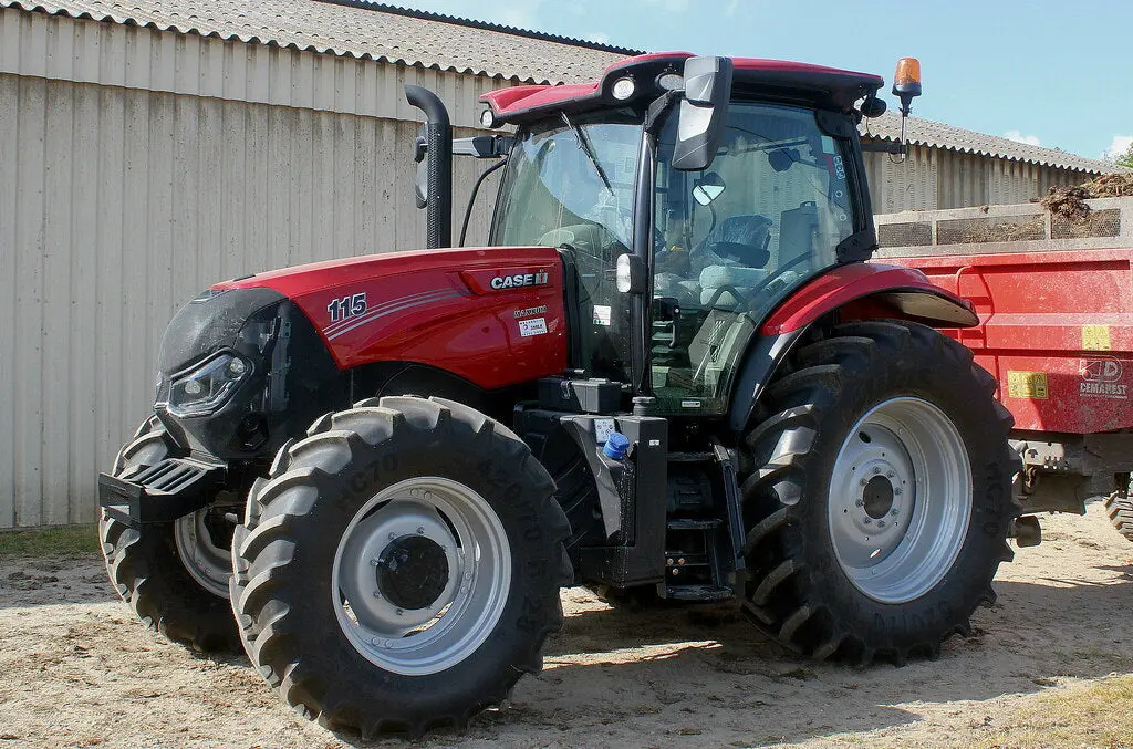 Case Ih Maxxum 115 125 135 145 150 Cvx Stage Iv Tractor Operator's Manual Pn 51550628 1