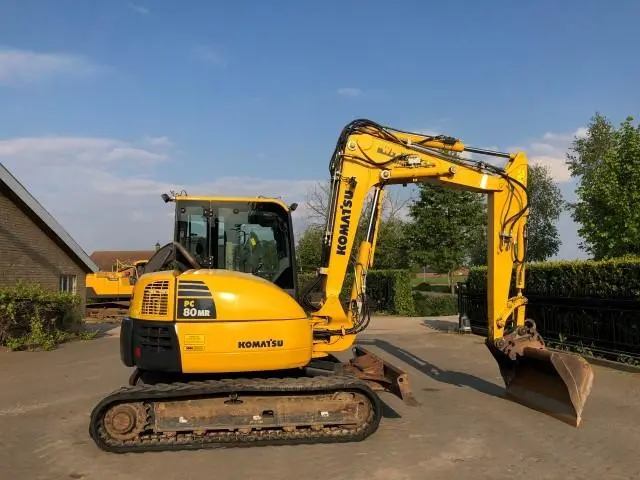 Komatsu Pc80mr-3 Hydraulic Excavator Official Workshop Service Repair Technical Manual 1