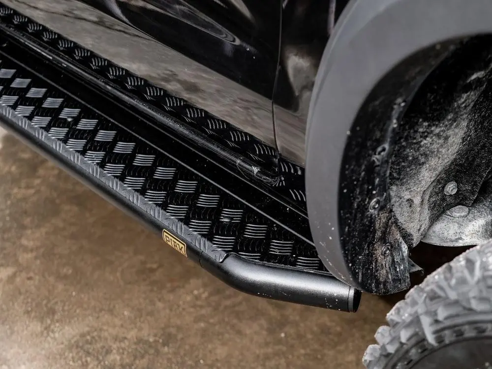 Piak Side Step (Can Use For Rails, Black) For Ford Everest (6/2022 On) 1