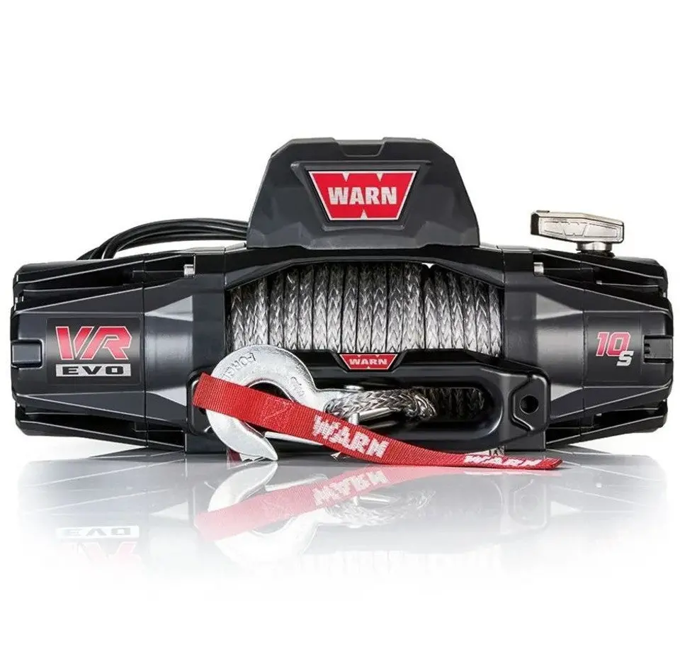Warn Vr Evo 10-S Electric 12V Dc Winch Synthetic Rope 1