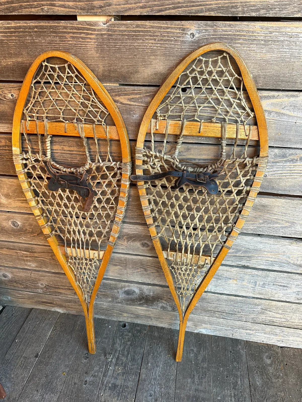 Vintage Canadian Snowshoes 1