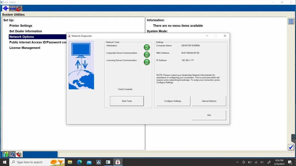 Genuine Live Ford Ids Dealer Diagnostic Software 2025 - With Online Account Login 12 Month ! 2