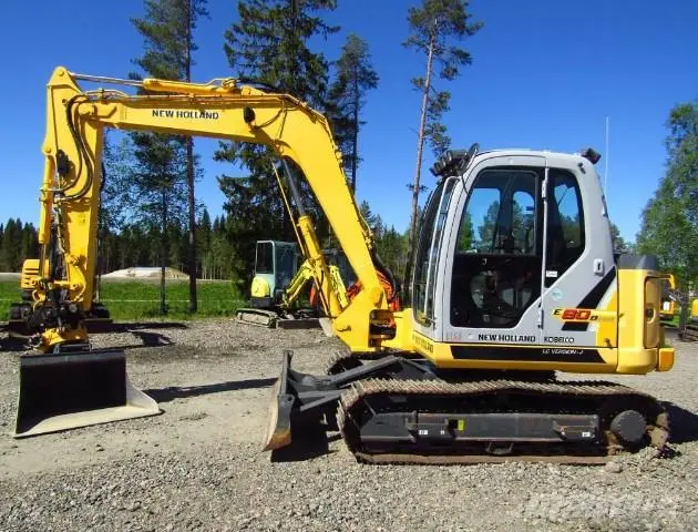 New Holland E80bmsr Midi Crawler Excavator Official Workshop Service Repair Technical Manual 1