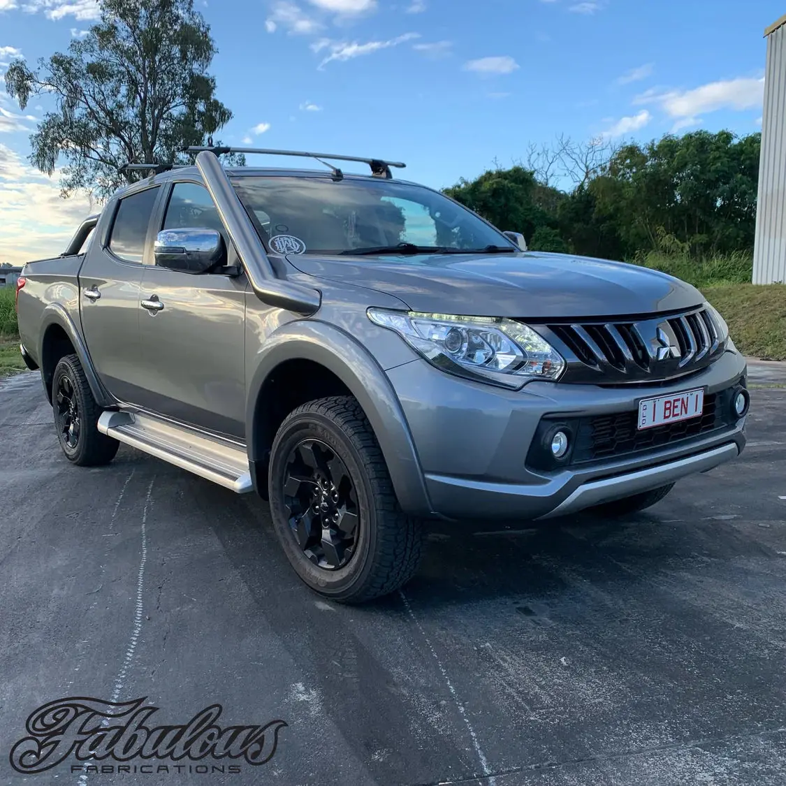Mitsubishi Mq Triton Stainless Snorkel Non Seamless (Dayone Endcap) / Colour Code 1
