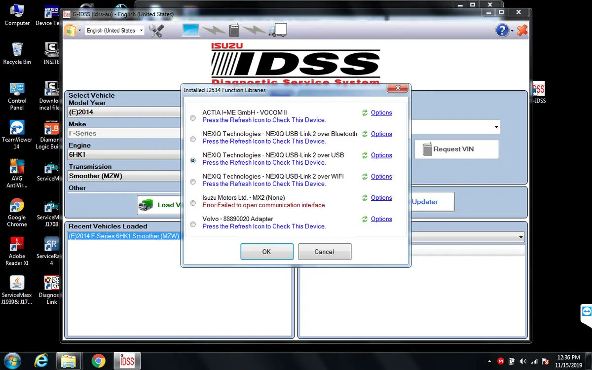 Isuzu Global Diagnostic Service System G-Idss 2018 Exclusive Version - All Regions Supported With Nexiq And More !!! 2