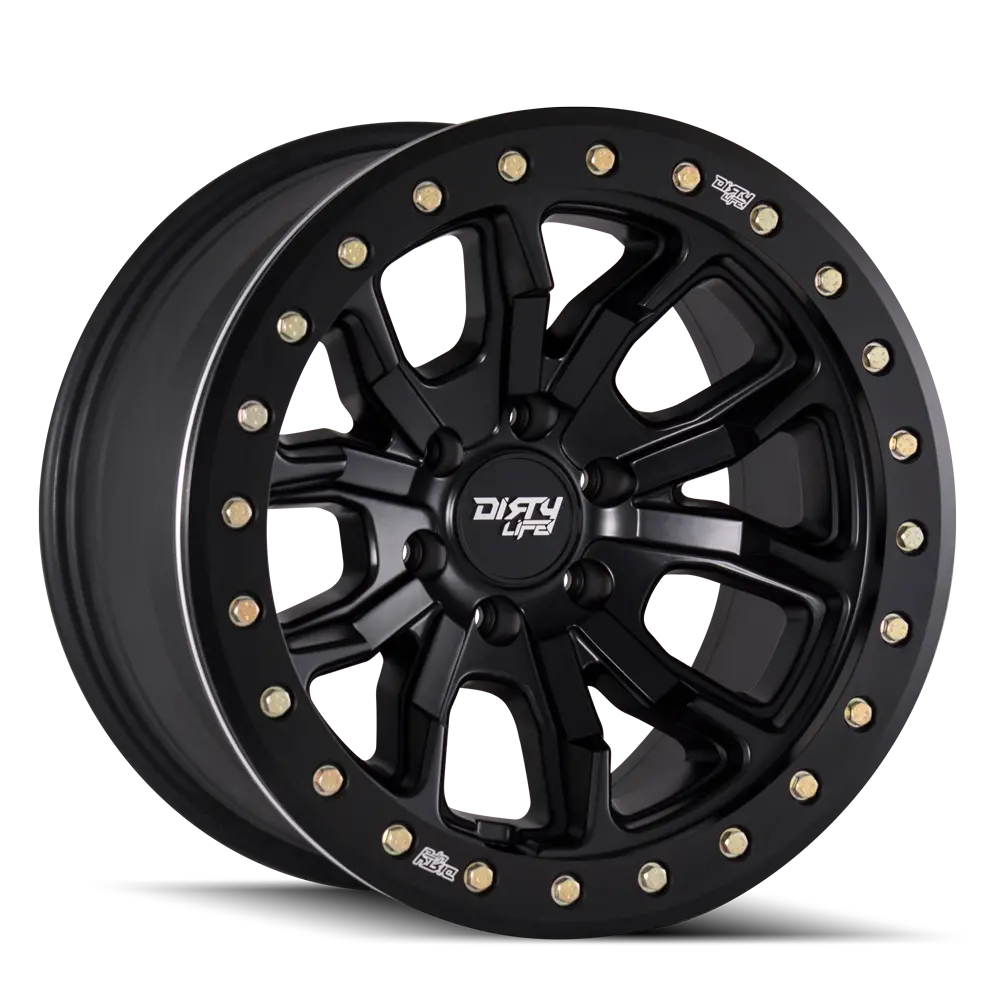 Dirty Life 17X9 0P 6X114.3 Cb66.1 Dual Tek Dt1 Matte Black 1542Kg 1