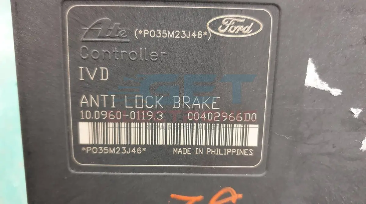 Ford Ate Abs Controller Repair – Internal Error / Communication Fault 1