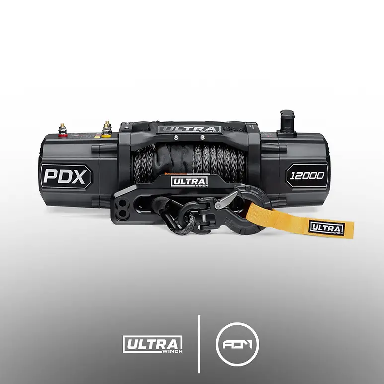 Pdx Mk4 9.5K Premium Electric Winch - 9,500Lb Cord/Cordless Remote Syn Rope 1