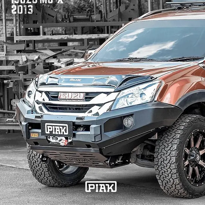 Piak Non Loop Elite Winch Bar - Isuzu Mu-X (2013 - 2016) 2