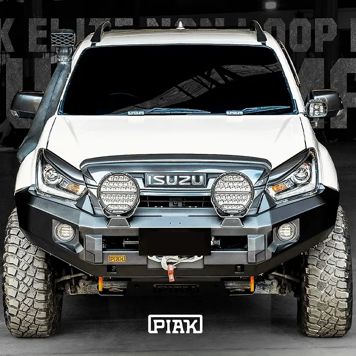 Piak Non Loop Elite Winch Bar - Isuzu D-Max (2017 - 2020) 1