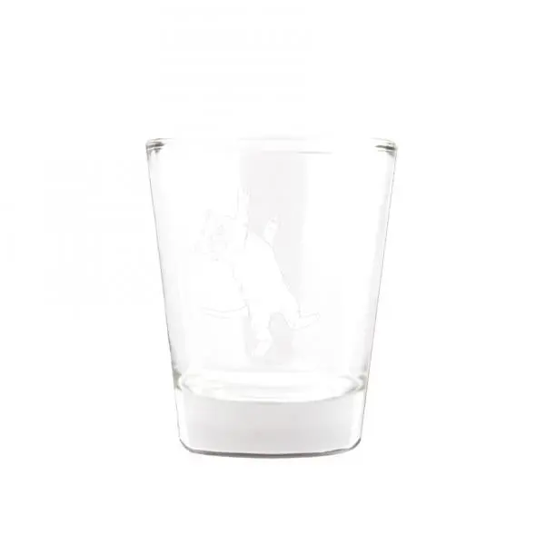 Hanging Cat Shot Glass 1