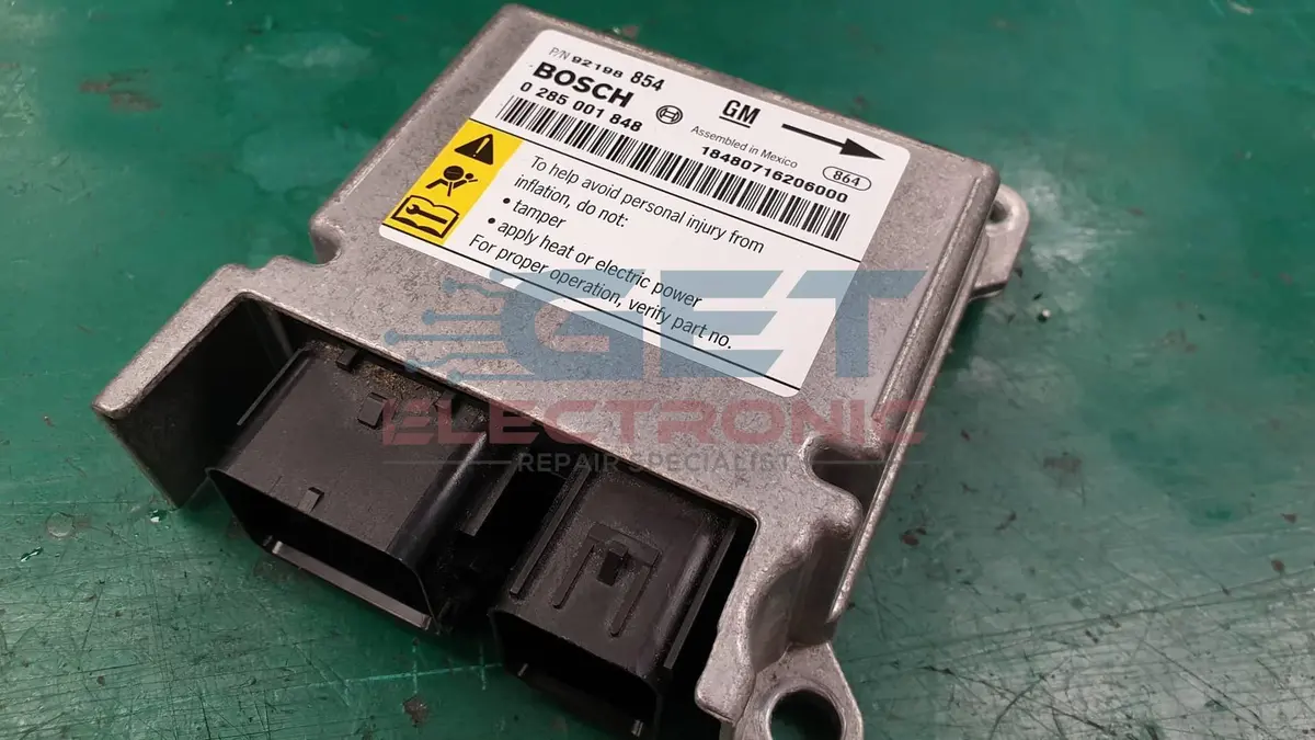 Holden Srs Airbag Module Crash Data Removal – Bosch 0 285 001 848 1