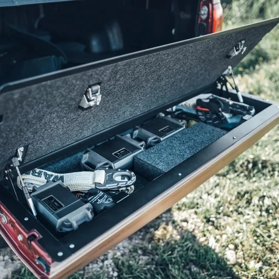 Huracan Tailgate Storage Unit Bt-50 2020+ / Powder Coat / Yes 1