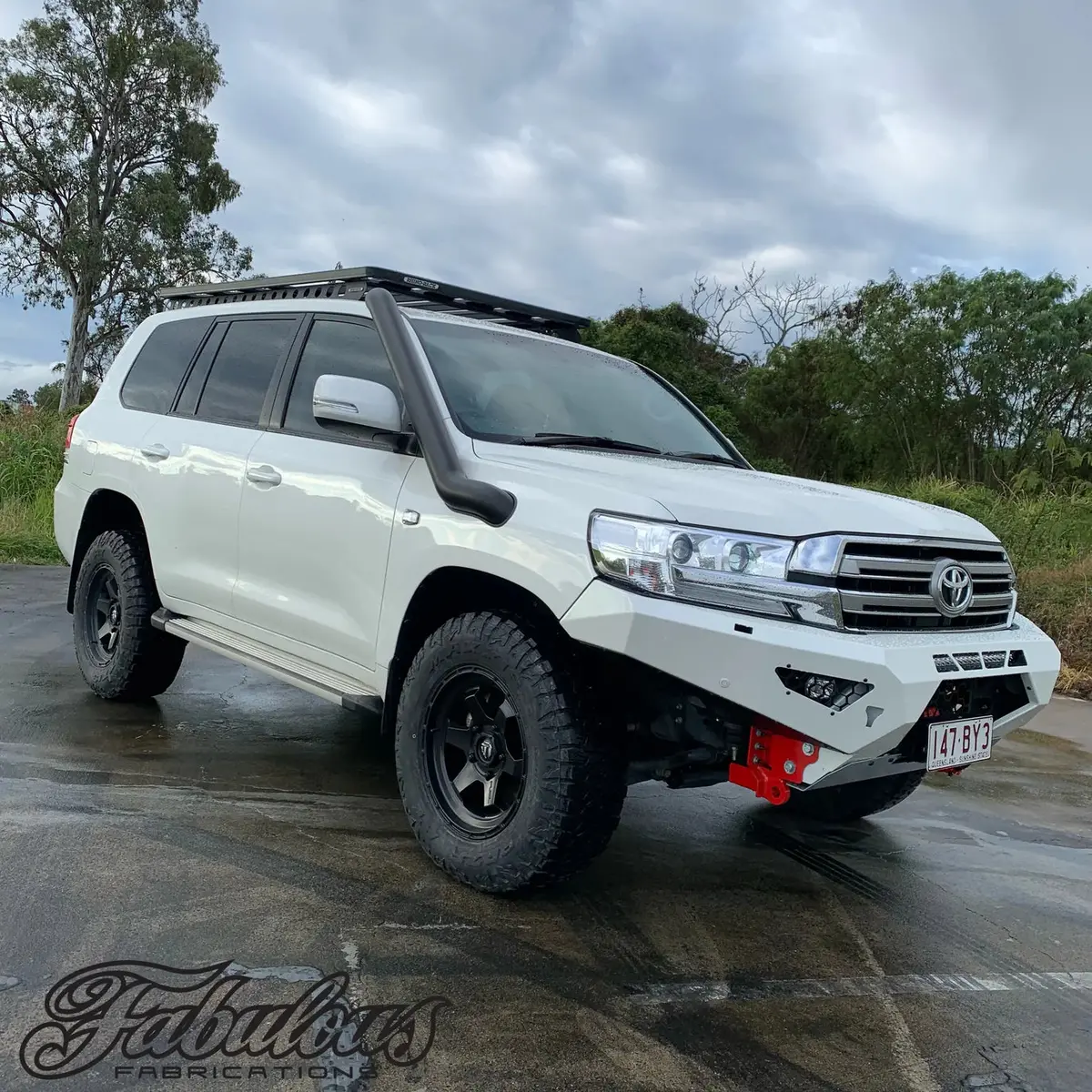 Toyota 200 Series Landcruiser (2008-Current) Stainless Snorkel 1