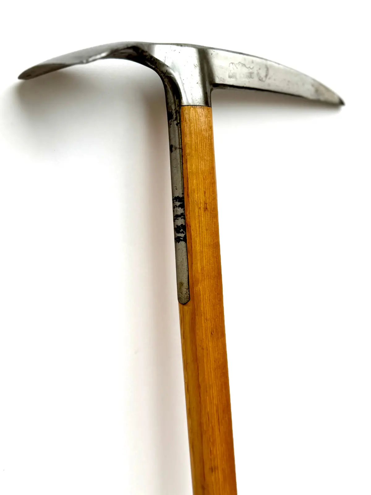 Vintage Swiss Wooden Ice Axe 2