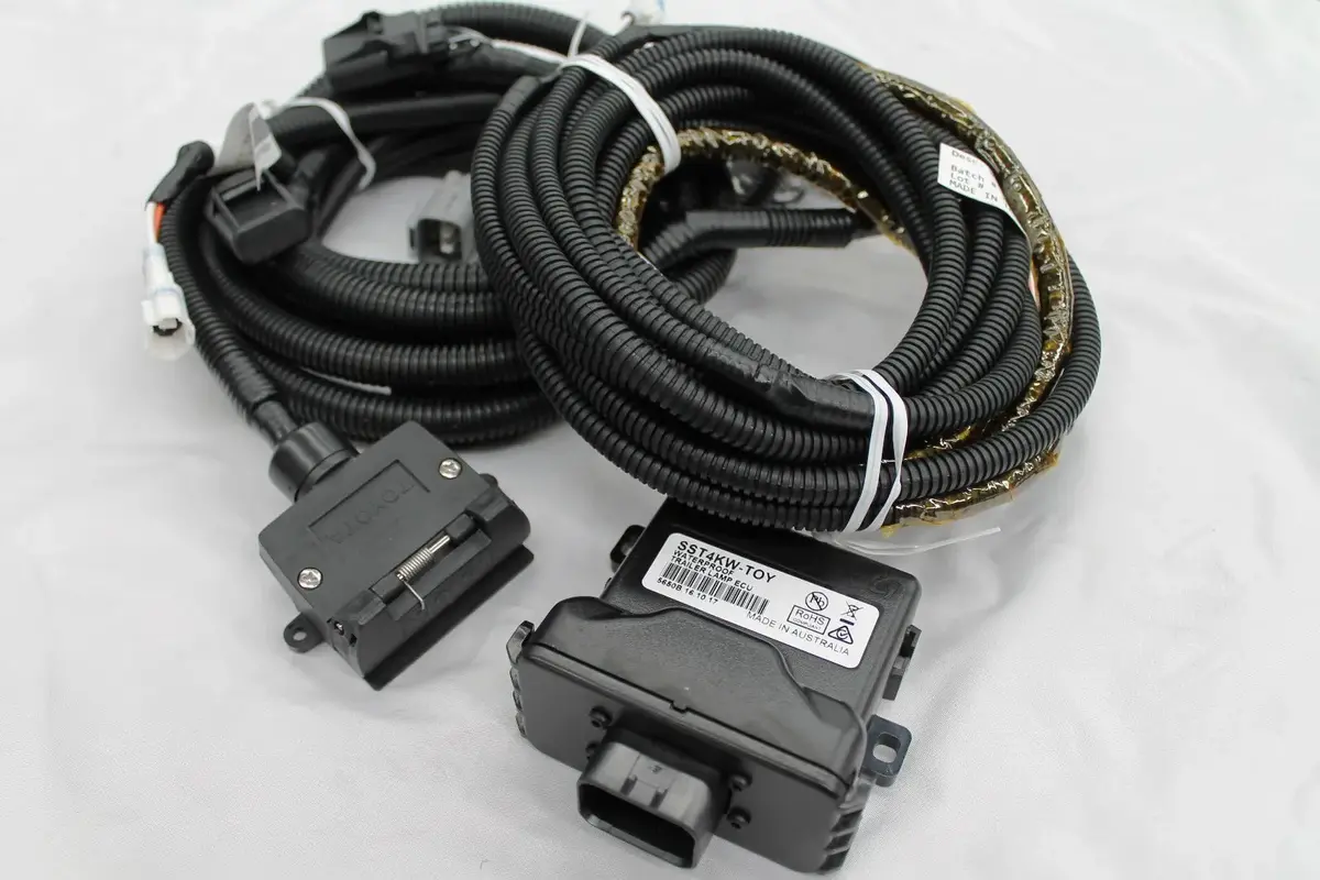 Toyota Trailer Plug Wiring Harness 7 Pin Flat (Hilux 2020+) 1