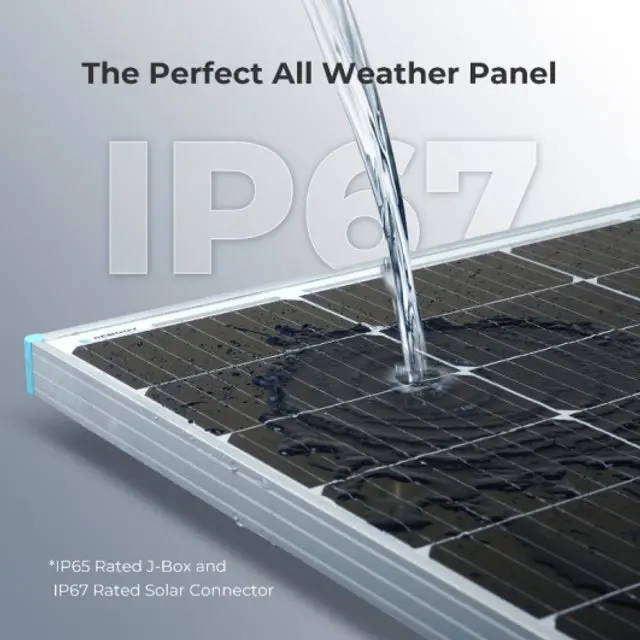 Renogy 12Volt 100W Rigid Solar Panel 2