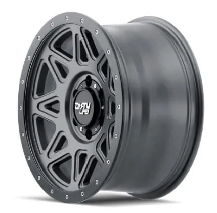 Dirty Life 17X9 0P 5X150 Cb110.1 Theory Matte Gunmetal Black Lip (Aw-4) 2
