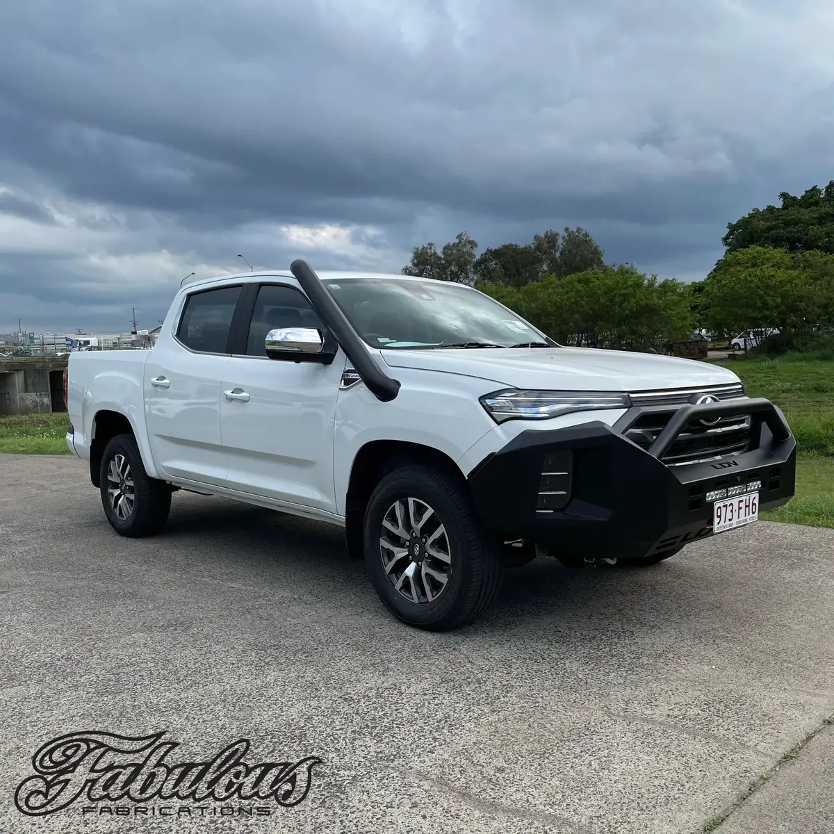 Ldv T60 Short Entry Stainless Snorkel 1