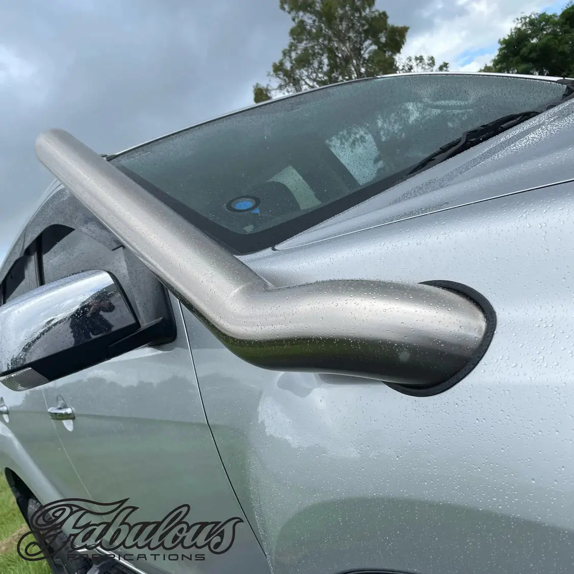 Isuzu Mux 2012-2020 Stainless Snorkel (Short And Mid Entry) 3