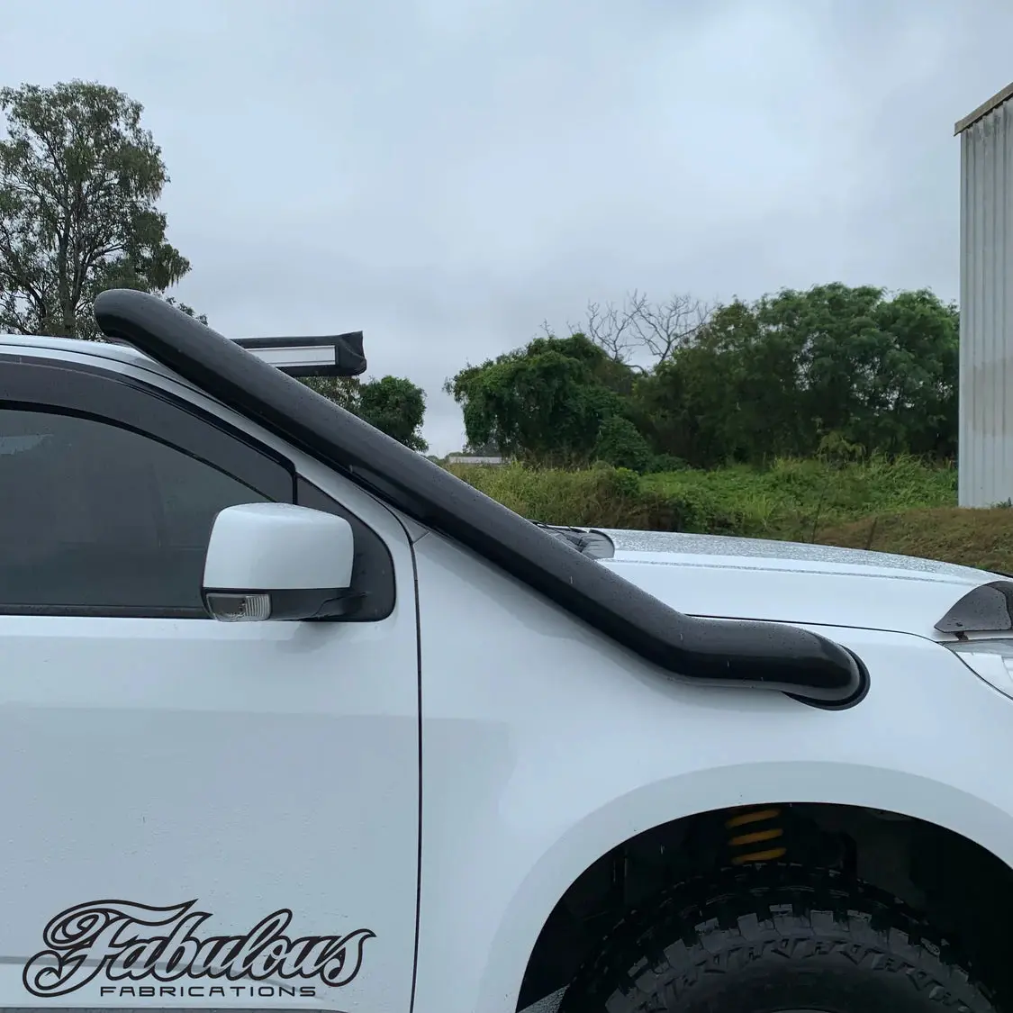 Holden Rg1/Rg2 Colorado Stainless Snorkel (Short Or Mid Entry) 8