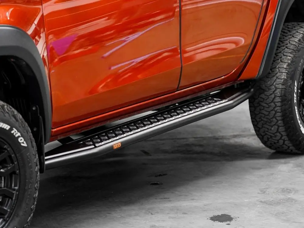 Piak Side Step (Rockrunner, Black) For Mitsubishi Triton Mr (11/2018 To 12/2023) 1