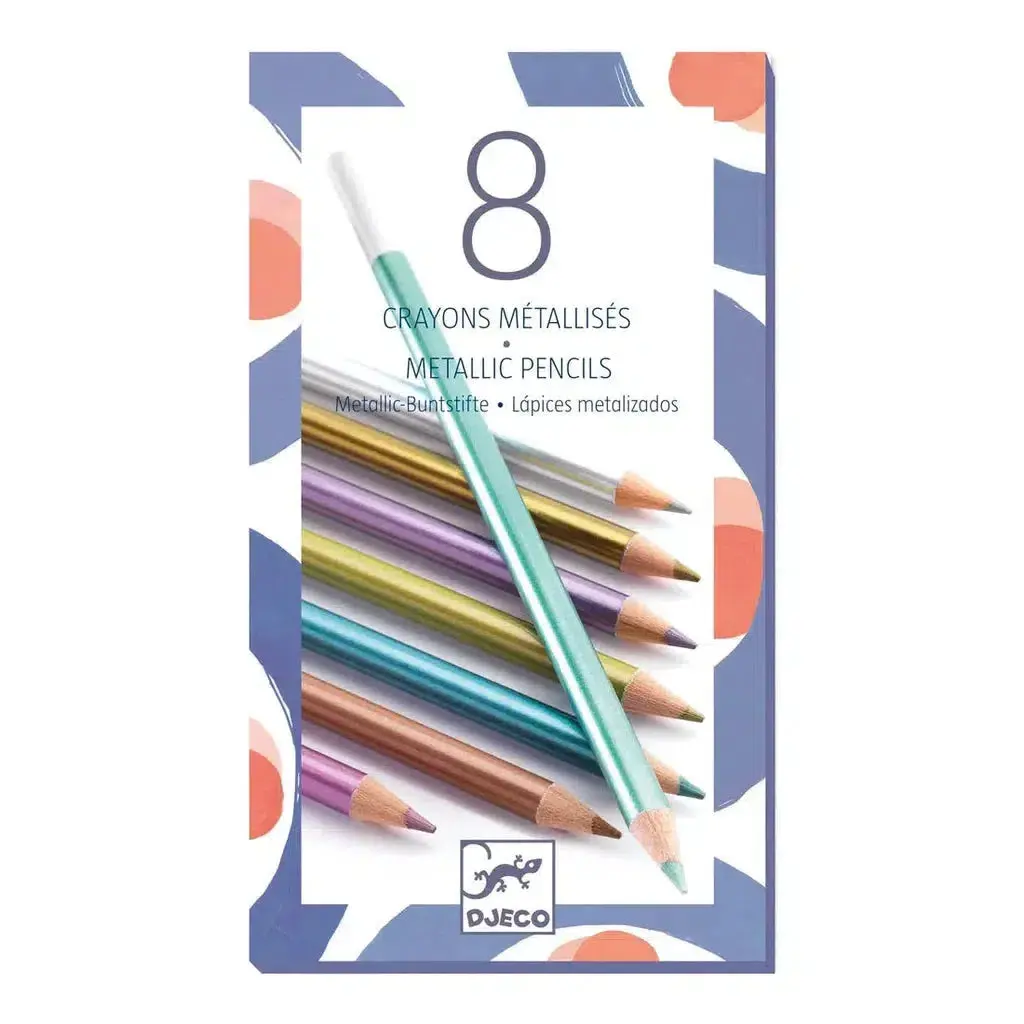 8 Metallic Pencils 1
