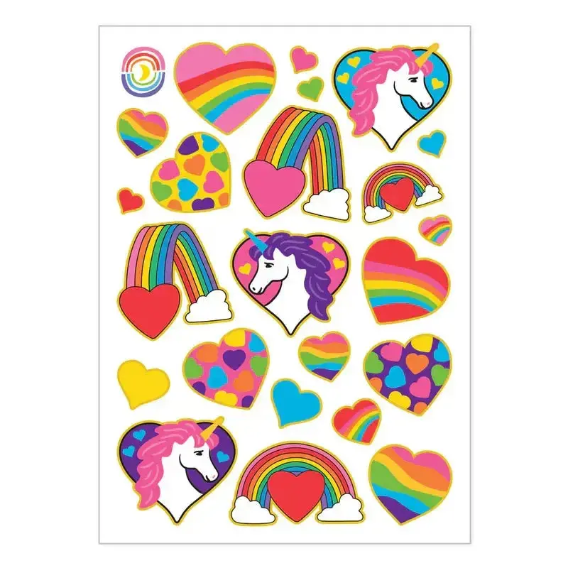 80S Hearts N Unicorns 1