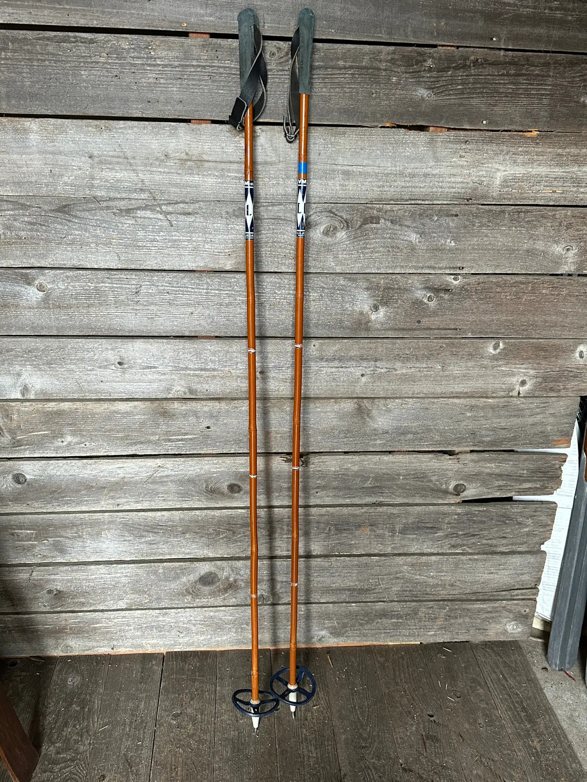 Norwegian Bamboo Ski Poles 1