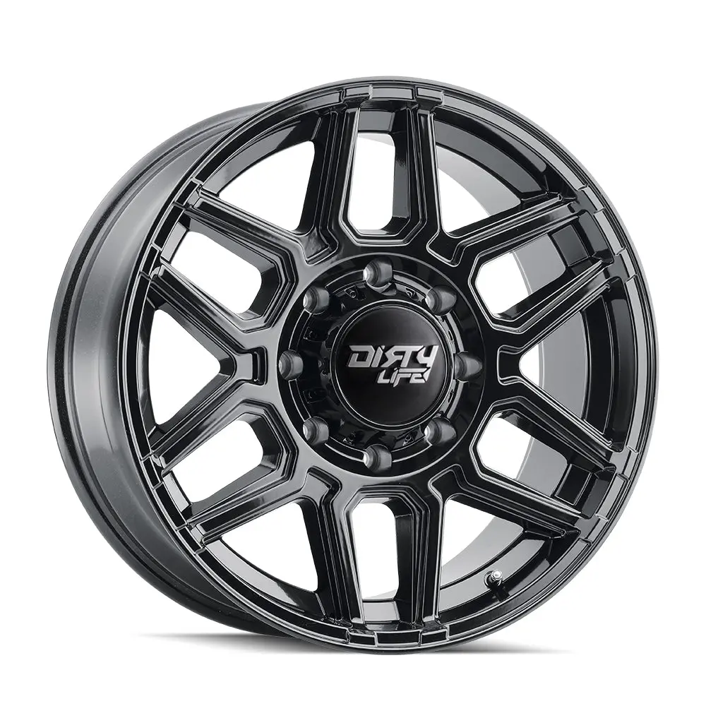 Dirty Life 17X9 12P 5X127 Cb78.1 146 Gloss Black 1