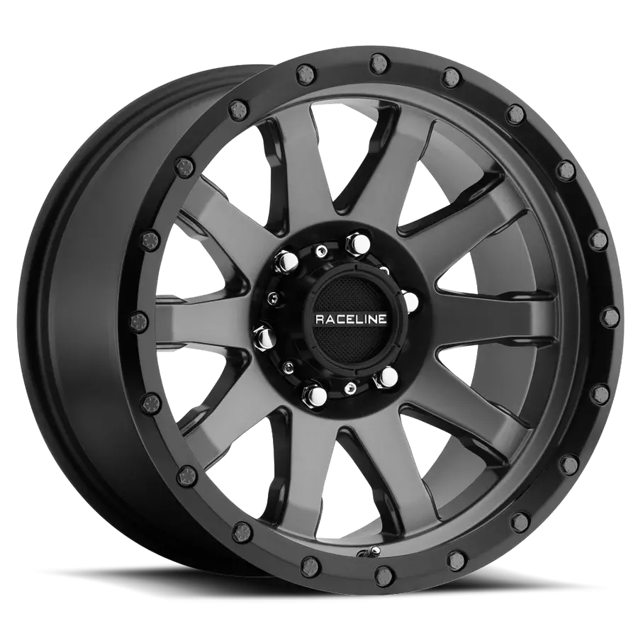 Raceline Clutch Gunmetal 17X8.5 6X139.7 +18 1