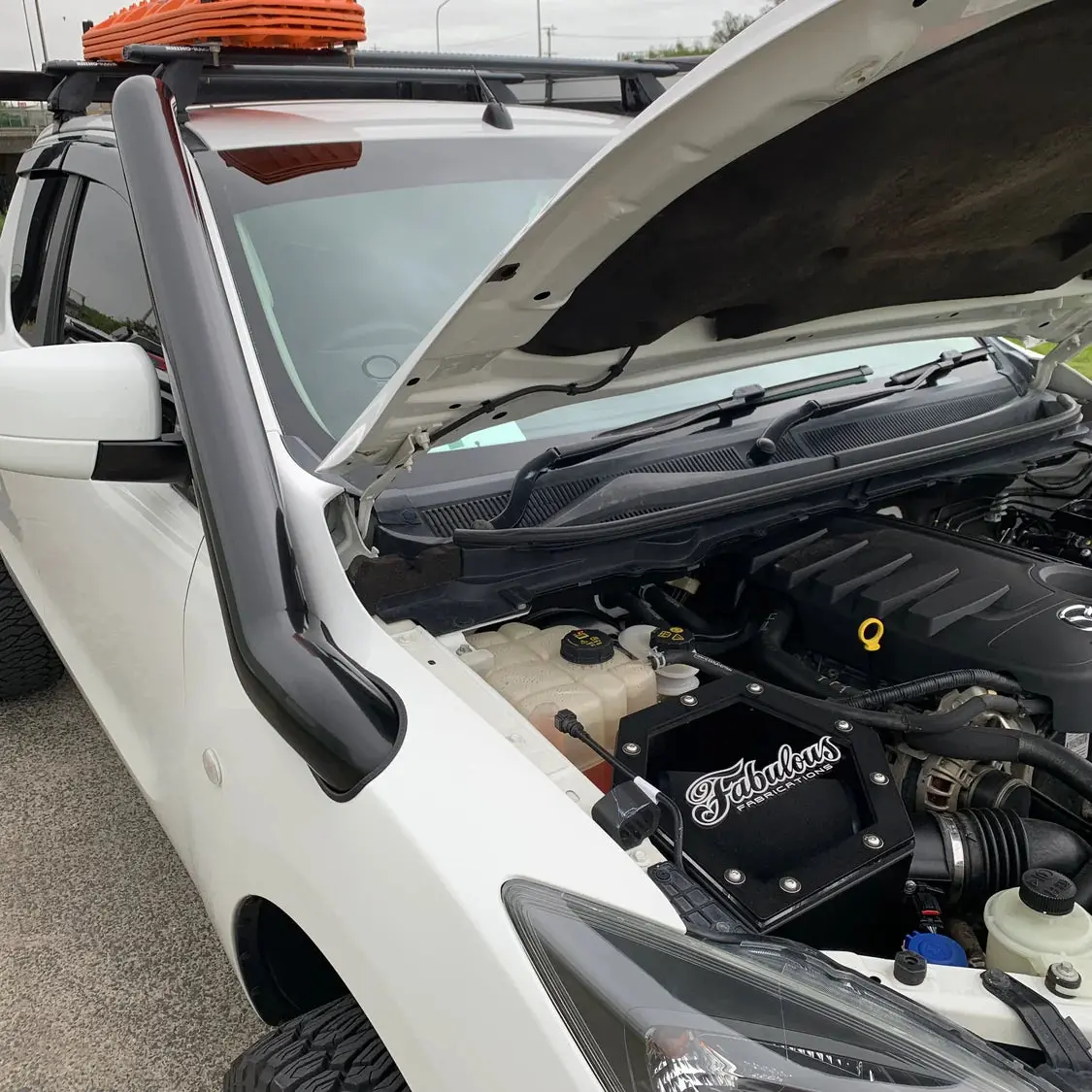 Mazda Bt50 2012-2020 Stainless Snorkel And Alloy Airbox Kit 1
