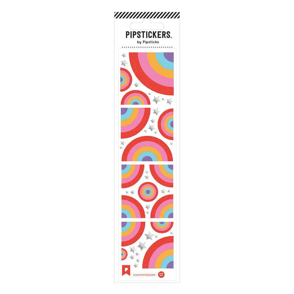 A Rainbow Of Many Shapes Stickers 1