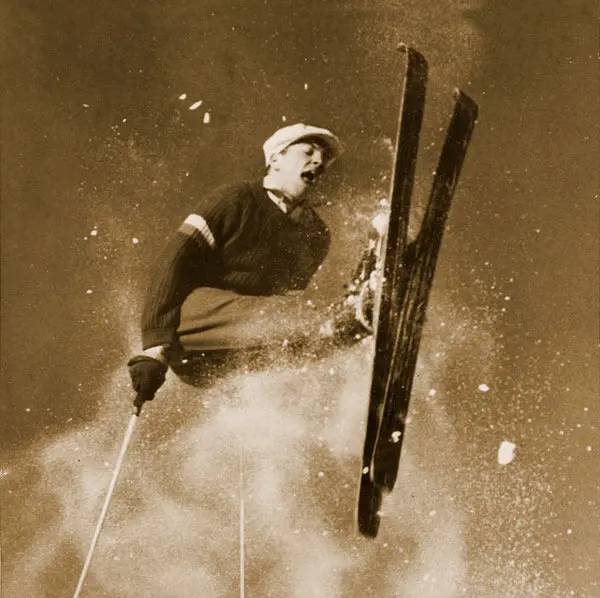 Vintage Ski Photo - Roelsprung 1
