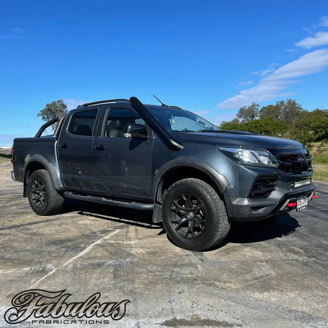 Holden Rg1/Rg2 Colorado Stainless Snorkel (Short Or Mid Entry) 2