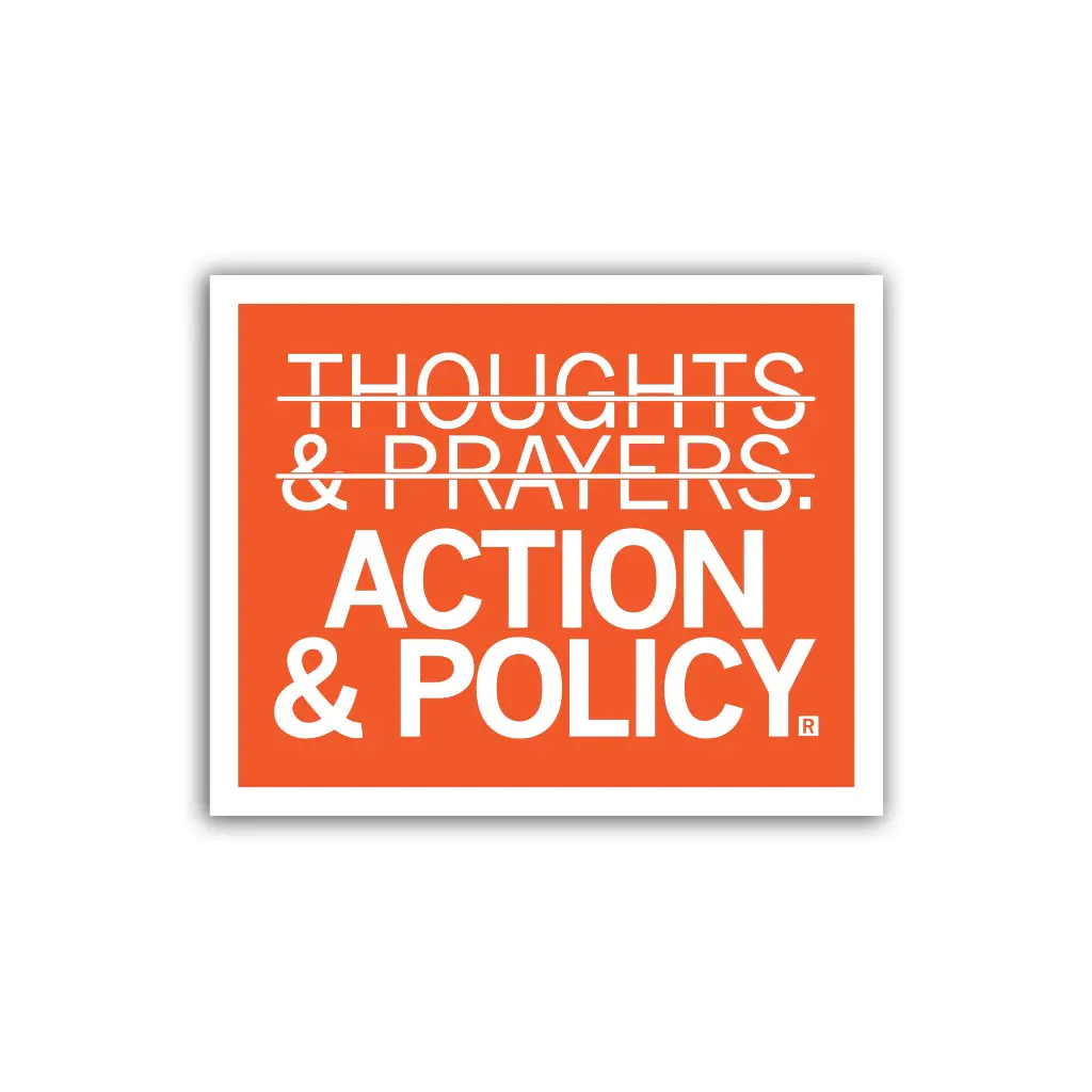 Action & Policy Sticker 1