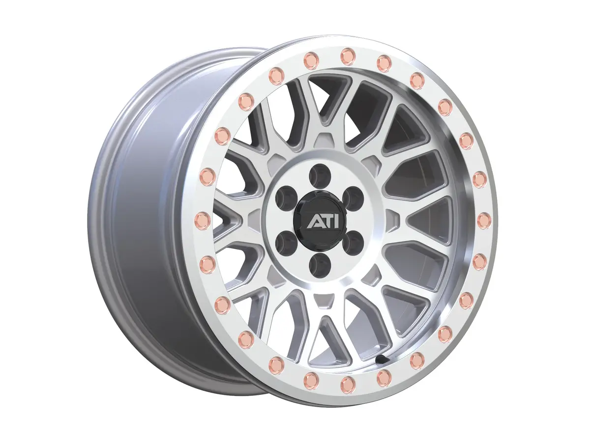 ATI Machined Alloy Wheel – 17x8.5 Inch, 6x139.7 Bolt Pattern