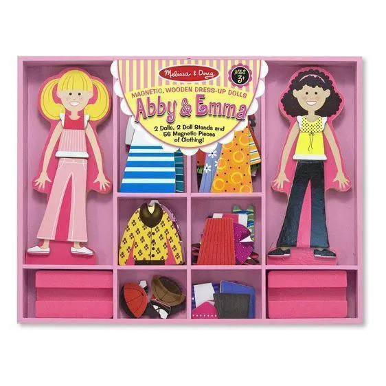 Abby & Emma Magnetic Dress-Up 1