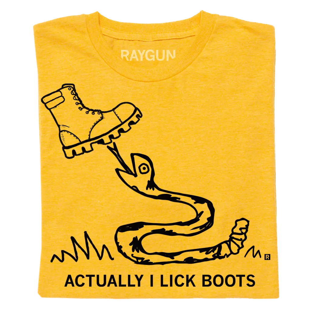 Actually I Lick Boots 1