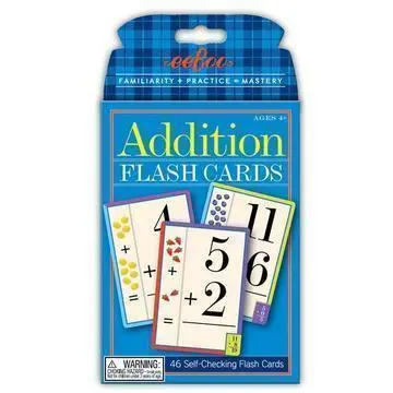 Addition Flash Cards 1