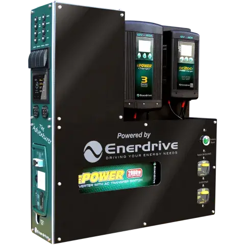 Enerdrive - Adventurer System 40Ac 40Dc 2000X Inc Simarine 1