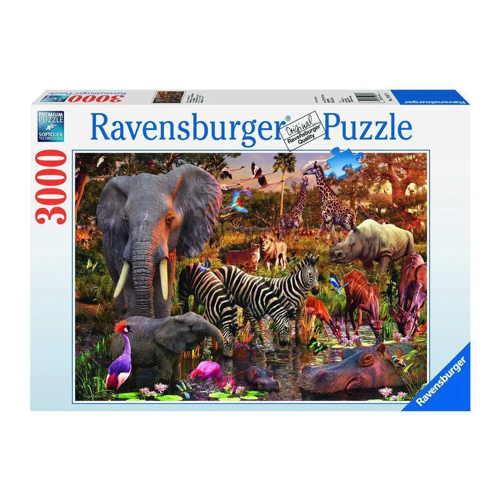 African Animal World 3000Pc 1