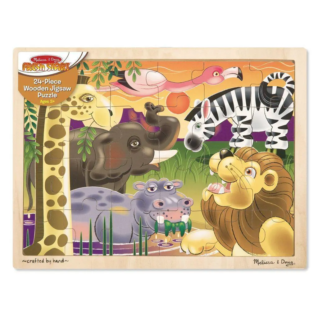 African Plains Jigsaw 24Pc 1