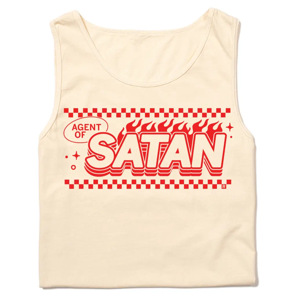 Spicy Agent Of Satan Heavyweight Tank Top 1