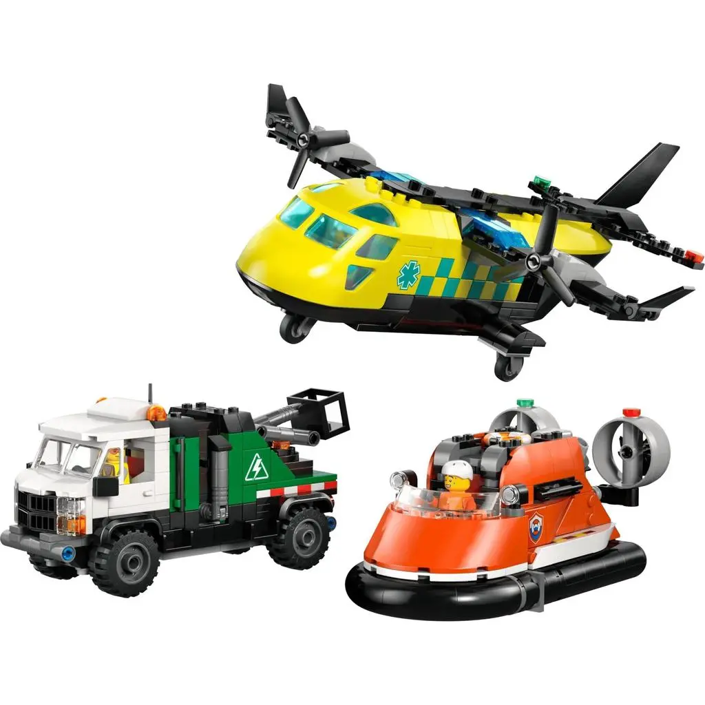 Airplane, Service Truck & Hovercraft Remix 1
