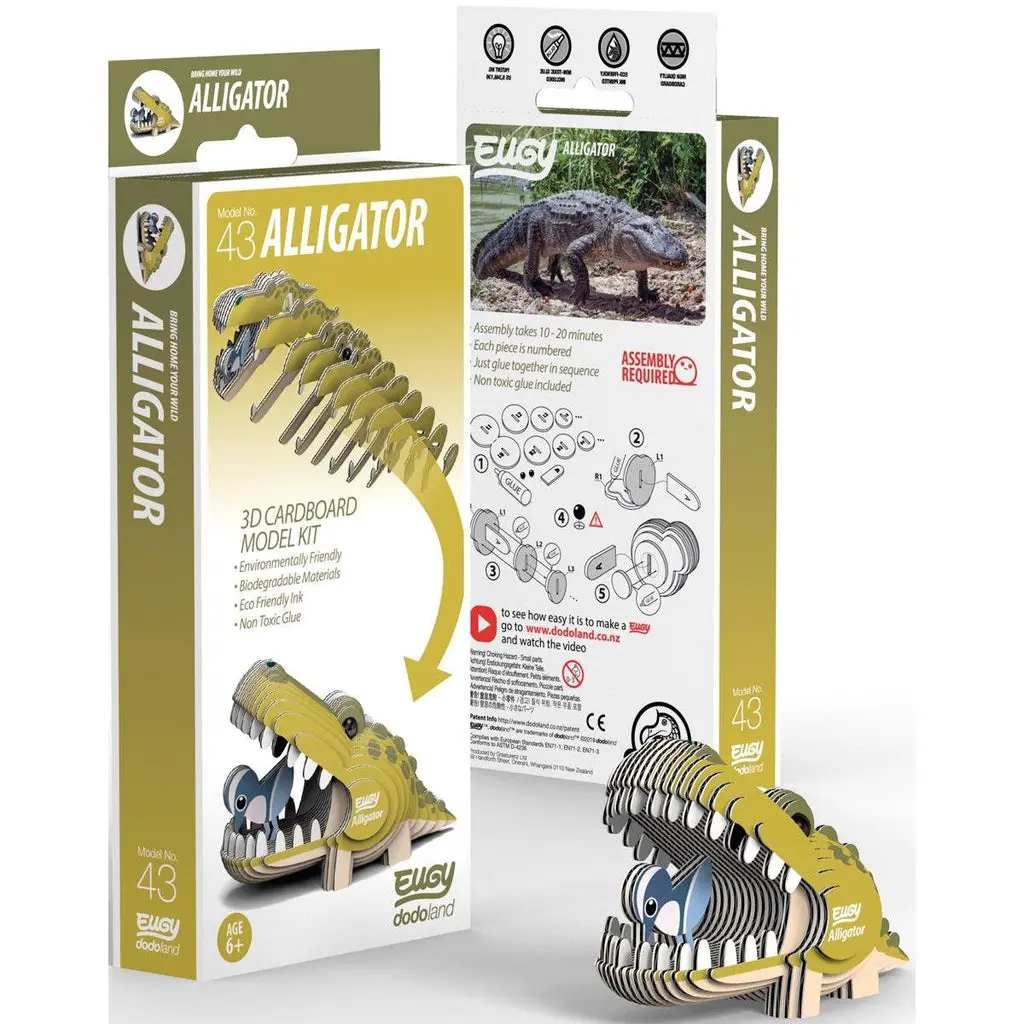 Alligator 3D Puzzle 2