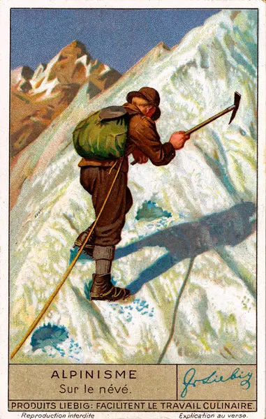 Vintage Climbing Poster - Alpinisme 1