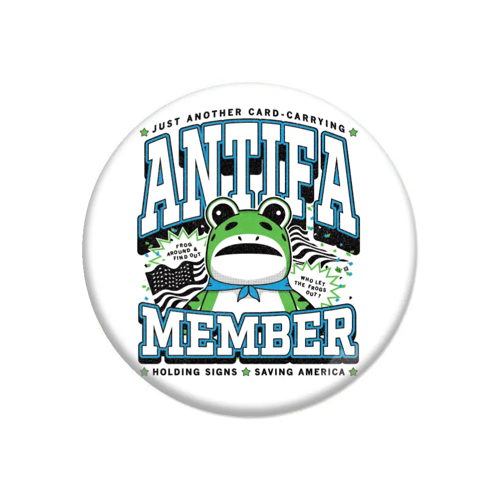 Antifa Max Collegiate Button 1