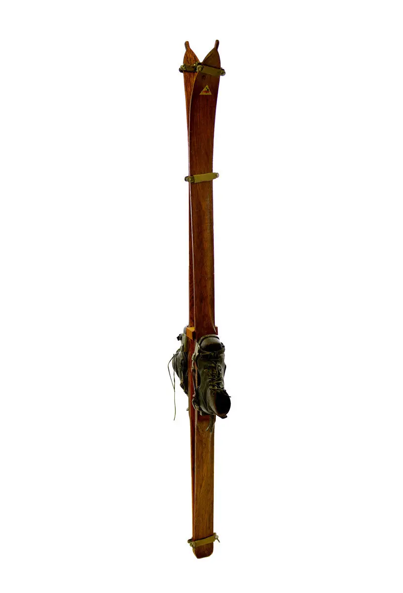 Antique Skis And Boots - Victor Gregg Mfg. Ski Co. 1